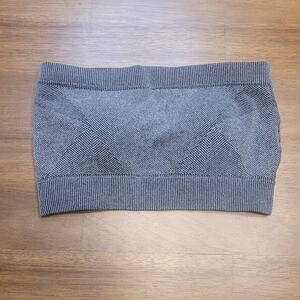 Auden Gray Bandeau Bra XS Pullover EUC